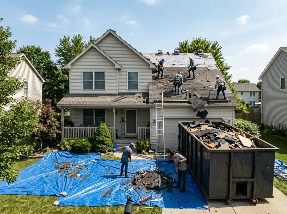 roof-replacement-debris-remova-004 — frequently asked questions, Cheapest Dumpster Rentals in Karnes City, TX